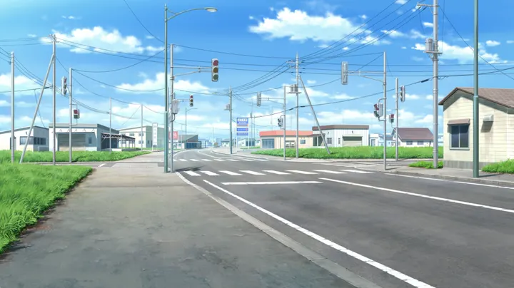 羽幌町 / 真澄町の道路② / 01